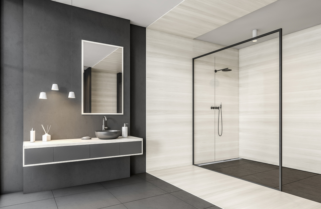 Die neue und flexible Ablaufrinne BLANKE FLEX-LINE bietet nicht nur ein Höchstmaß an Flexibilität und Funktionalität, sondern lässt sich schnell, sauber und einfach einbauen.|Foto: Blanke