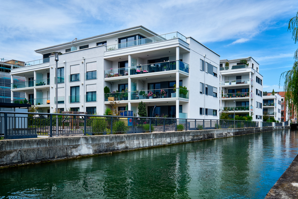 Architekten und Tragwerksplaner setzen beim Bau von Mehrfamilienhäusern, Seniorenheimen, Krankenhäusern oder Wirtschaftsbauten sowie im Industriebau und in der Landwirtschaft auf Mauerwerk aus UNIKA Kalksandstein.|Foto: UNIKA/Sven-Erik Tornow
